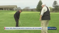 Golf Tips: Practicing with your full set of clubs