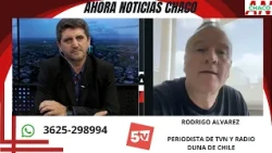RODRIGO ALVAREZ, JOURNALIST FOR TVN AND RADIO DUNA CHILE