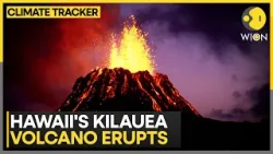 Hawaii’s Kilauea Volcano Erupts Again: 42nd Lava Fountaining Episode Rocks the Island | WION Hawaii’s Kilauea Volcano Erupts Again: 42nd Lava Fountaining Episode Rocks the Island | WION