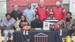 Wheeler County football stars commit to play college sports on National Signing Day