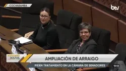 Piden al Senado aprobar ley de ampliación de arraigo hasta el 14 de febrero