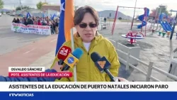 Asistentes de la educación inician paralización por deuda en bono de zona extrema