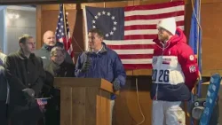 Community welcomes Olympic athlete back to Connecticut