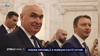 Stirile Kanal D - Misiune imposibila 3: Muresan cauta voturi! | Editie de seara