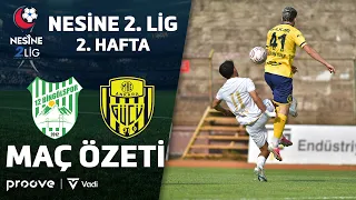 12 Bingöl Spor vs. MKE Ankaragücü | Nesine 2nd League White Group Week 2 Match Highlights