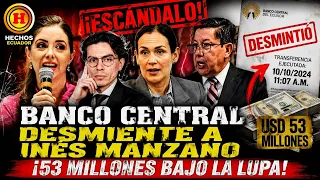 ¡CAYÓ LA MENTIRA DE MANZANO! Pruebas bancarias demuestran que mintieron al Ecuador en el Caso PROGEN