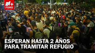 Migrants left stranded in Tapachula, waiting for asylum processing in Mexico