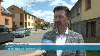 TŘEBÍČ OBNOVUJE KOSMÁKOVU ULICI