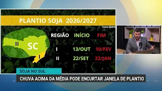 El Niño deve reduzir a janela de plantio no Sul