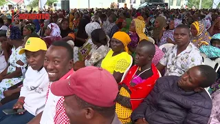 President Ruto promises to resolve land issues and bring equality to all people.