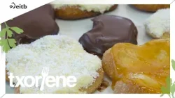 TXORIENE: Txokolate, koko eta marmelada palmera eta tximeletak