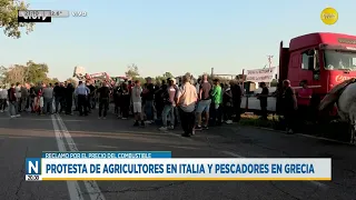 Farmer protests in Italy and fisherman protests in Greece │N20:30│10-01-26