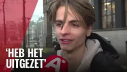 Ajax-fan kon lijdensweg tegen AZ niet uitzitten