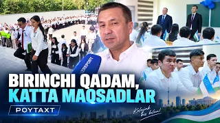Birinchi qadam, katta maqsadlar | POYTAXT (07.09.2026)