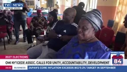 2027 Elections: Omi Ny'igede Assoc. Calls For Unity Accountability, Development