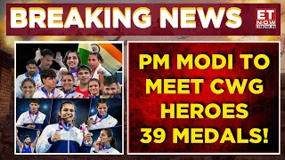 PM Modi To Meet India’s CWG Medalists Today: 39-Medal Haul Celebrated At 4 PM | Breaking News
