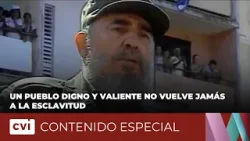 Un pueblo digno y valiente no vuelve jamás a la esclavitud.