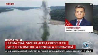 First effects after the sinking of the barges on the Danube