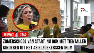 Summer school welcomes children from the asylum seekers' center: ‘Above all, having fun together’