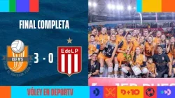 CEF 5 La Rioja 3-0 Estudiantes LP - LA FINAL - Partido completo - Liga Argentina Femenina Vóley 2024