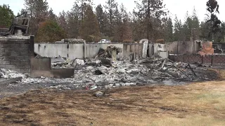 Woman loses home to Upriver Fire, narrowly escapes with her cat and husband's ashes