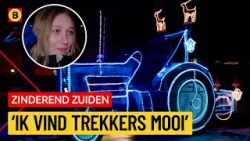 Lichtgevende tractoren door de straten | Zinderend Zuiden Lichtgevende tractoren door de straten | Zinderend Zuiden