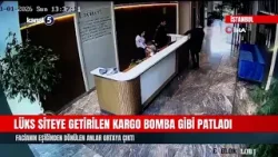 Lüks Siteye Getirilen Kargo Bomba Gibi Patladı | Facianın Eşiğinden Dönülen Anlar Ortaya Çıktı