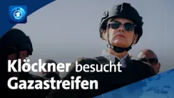 Umstrittener Besuch: Bundestagspräsidentin Klöckner im Gazastreifen