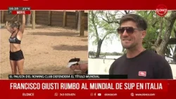 Francisco Giusti to represent Paraná Rowing Club at the SUP World Championship in Italy