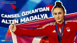 🇹🇷 Cansel Özkan’dan altın madalya!🥇 | 2026 Akdeniz Oyunları