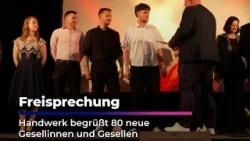 Freisprechung - Handwerk begrüßt 80 neue Gesellinnen und Gesellen