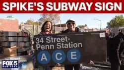 Spike Lee buys famous NYC subway sign at MTA memorabilia sale
