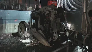 4-Car Crash in Kasuya, Fukuoka Leaves 1 Dead, 1 Hospitalized (September 29, 2026)