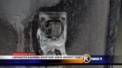 LAKÓHÁZTŰZ KAZÁNBÓL KIPATTANÓ SZIKRA OKOZOTT TÜZET LAKÓHÁZTŰZ KAZÁNBÓL KIPATTANÓ SZIKRA OKOZOTT TÜZET