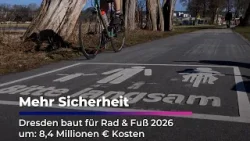 Dresden: Neue Radwege & sichere Schulwege 2026 I Sachsen Fernsehen