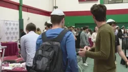 Local Jews gather for the start of Passover
