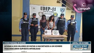 Tragedy in Roatán! Two women kill a man with a machete after discovering infidelity