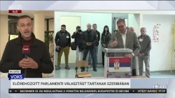 Nagy választói aktivitás mellett dől el az új szerb parlament összetétele- HírTV
