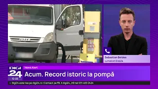 Record istoric la pompă: benzina a depășit pragul de 10 lei pe litru