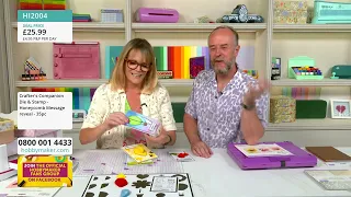 04/07/2026 HobbyMaker Live - Crafter's Companion, Carnation Crafts, Sizzix & Craft Consortium