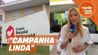Gianne Albertoni shows all the details of 'Casa Ronald McDonald' Brazil