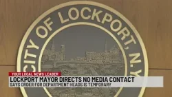 Lockport mayor says order directing no news media contact is temporary