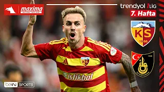 Kayserispor vs. İstanbulspor | Match HIGHLIGHTS Matchday 7 | Trendyol 1. Lig - 2026/27