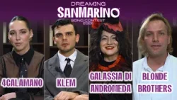 4Calamano, Klem, La Galassia di Andromeda, Blonde Brothers - Dreaming San Marino Song Contest 4Calamano, Klem, La Galassia di Andromeda, Blonde Brothers - Dreaming San Marino Song Contest
