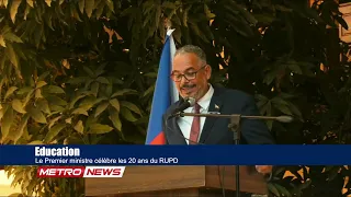 Education | Le Premier ministre célèbre les 20 ans du RUPD