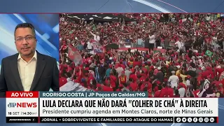 Lula declara que não dará "colher de chá" à direita | TEMPO REAL
