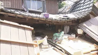 Niece rescued from collapsed house in Yatsushiro: "Please, no more pain" – Kumamoto Earthquake (A...