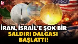 NETANYAHU KAPANA KISILDI! İran'ın füzeleri İsrail'e yağmur gibi yağıyor! Bölge alevlere teslim oldu!