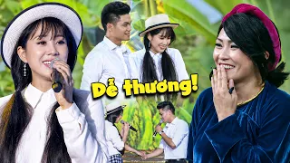 Lê Phương THẸN THÙNG diễn lại "LÚC MỚI YÊU" với chồng khiến cả trường quay "QUẮN QUÉO" | THVL