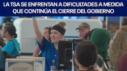 La TSA se enfrentan a dificultades a medida que continúa el cierre del gobierno. | FOX 7 Español